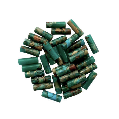 Tube Jasper Aqua