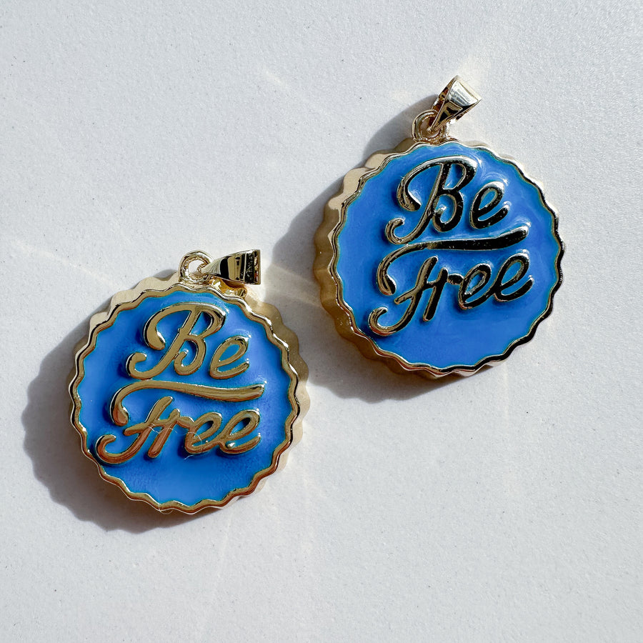 Charm Be Free cap - blue