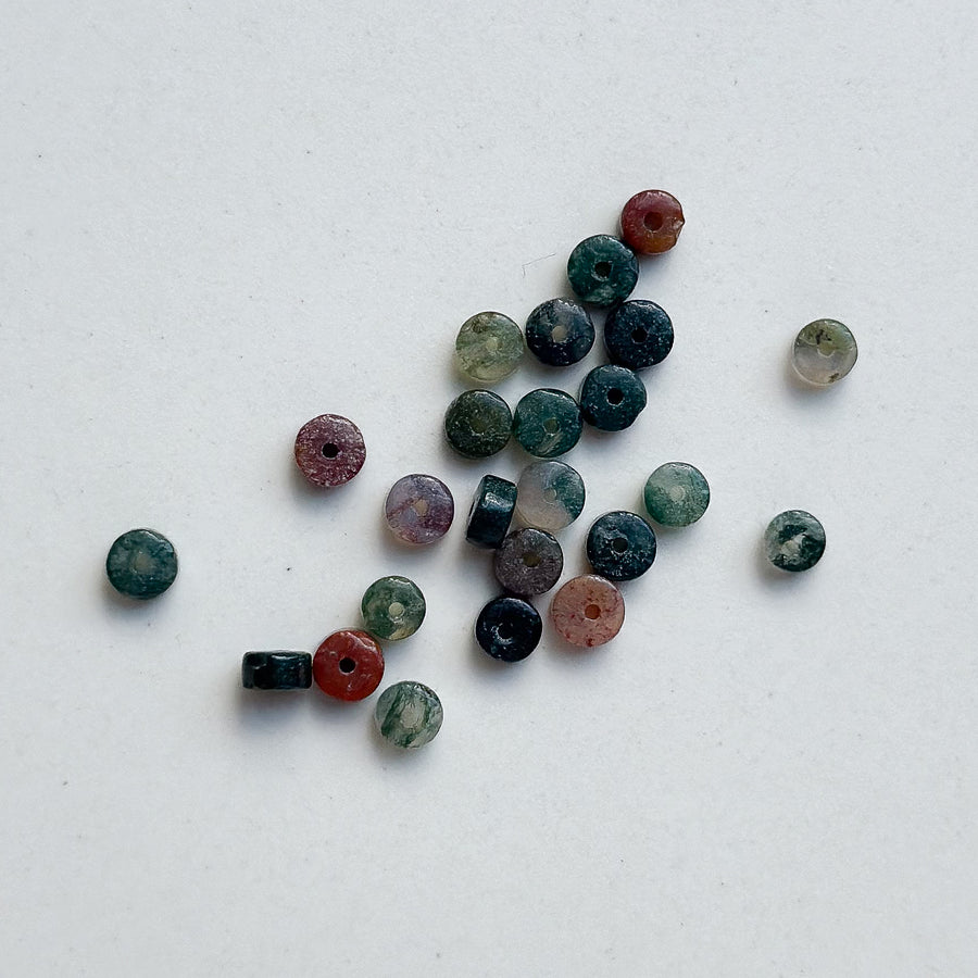 Heishi - Indian agate