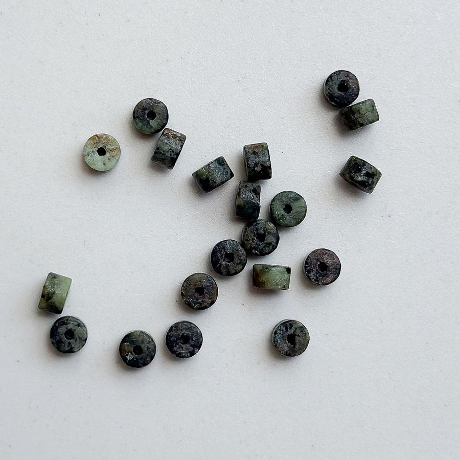 Heishi - African turquoise