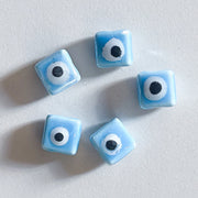 Evil eye vierkant - keramisch porselein