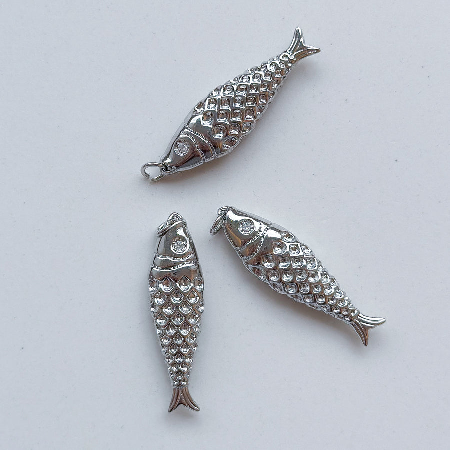 Bedel Vis met zirconia oogje