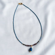 Ketting miyuki kraaltjes en natuursteentjes