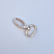 Clip bag charm - goud en zilver