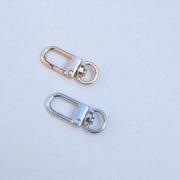 Bag charm clip - goud en zilver