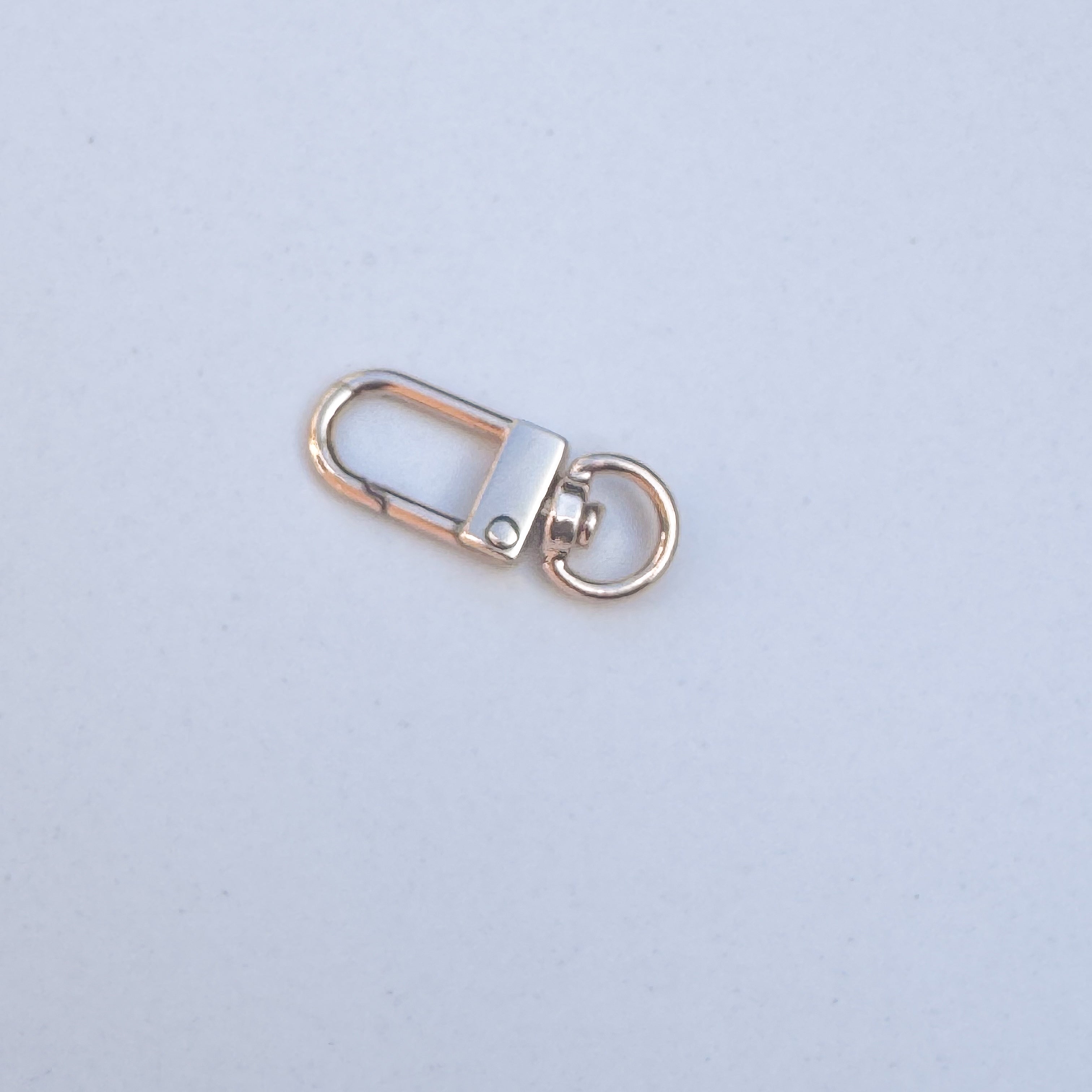 Bag charm clip - goud en zilver