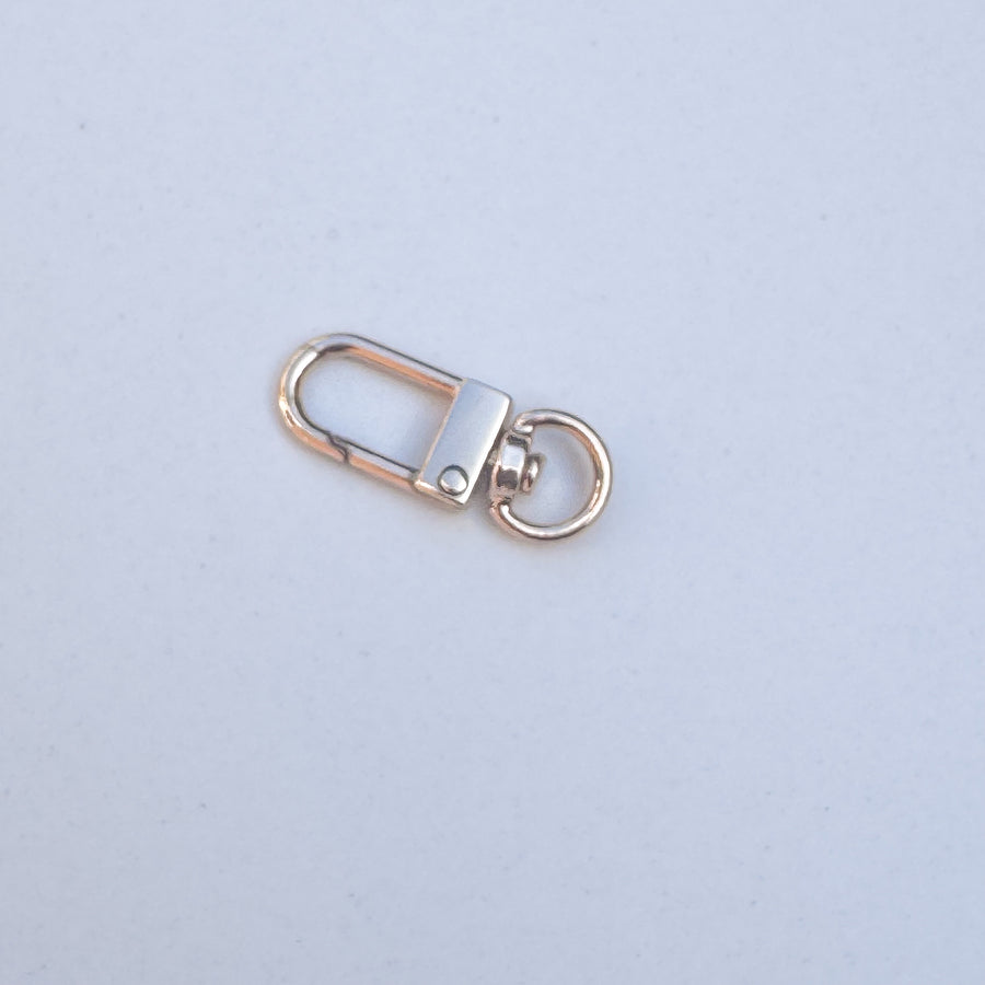 Bag charm clip - goud en zilver