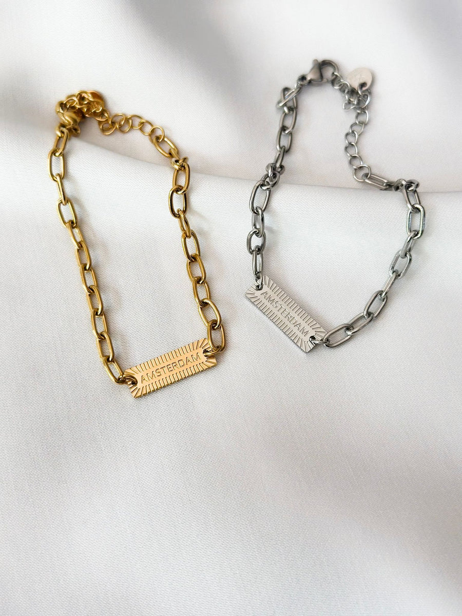 Armbandje Amsterdam Collection - plaatje Amsterdam