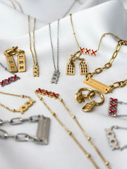 Ketting Amsterdam Collection - kruisjes hangend