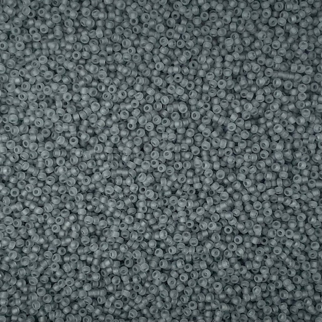 152f - Transparant Grey Matte - 11/0