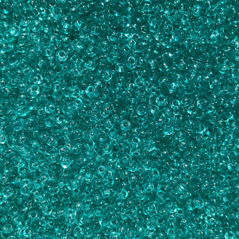 Transparant Teal - 9/0