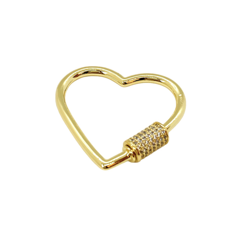 Heart zirconia - large