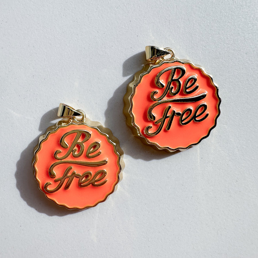 Charm Be Free cap - orange