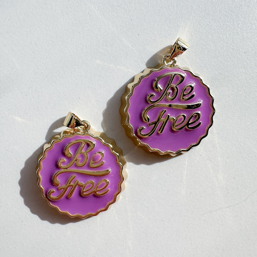 Charm Be Free cap - purple