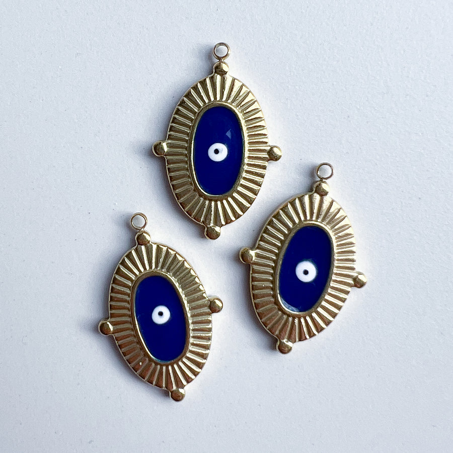 Bedel Evil eye - donkerblauw