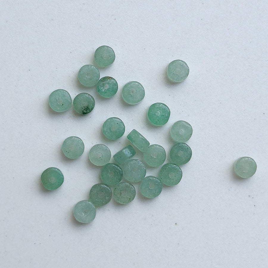 Heishi - Green aventurine