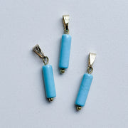 Charm natural stone - blue