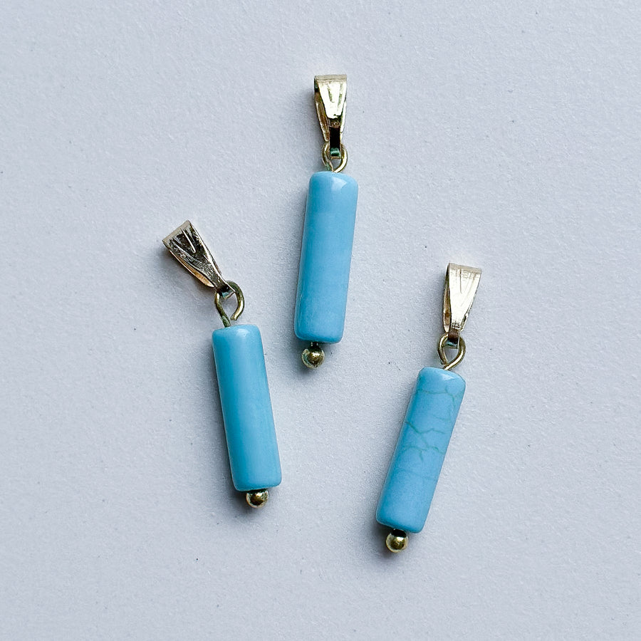 Charm natural stone - light blue