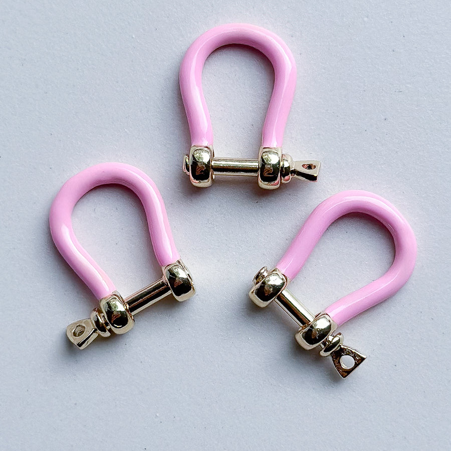 Charm Connector neon - baby pink