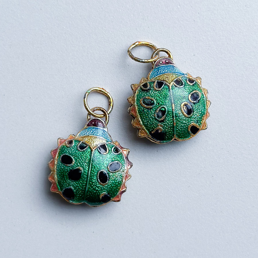 Charm Ladybug cloisonne