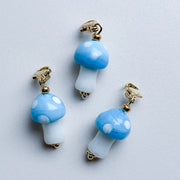 Charm Clip-on Mushroom - Yellow