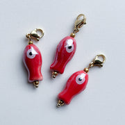 Charm Clip-on Fish - light pink