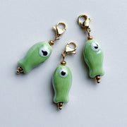 Charm Clip-on Fish - light green