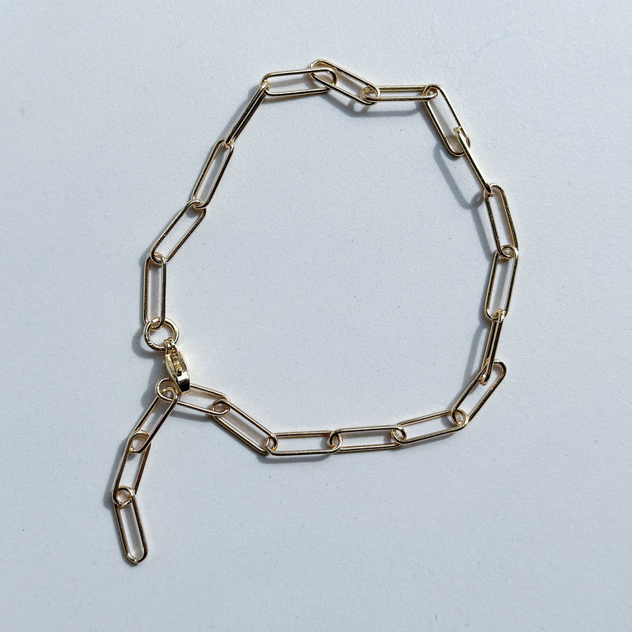 Link bracelet - paperclip