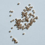 Crimp beads gold