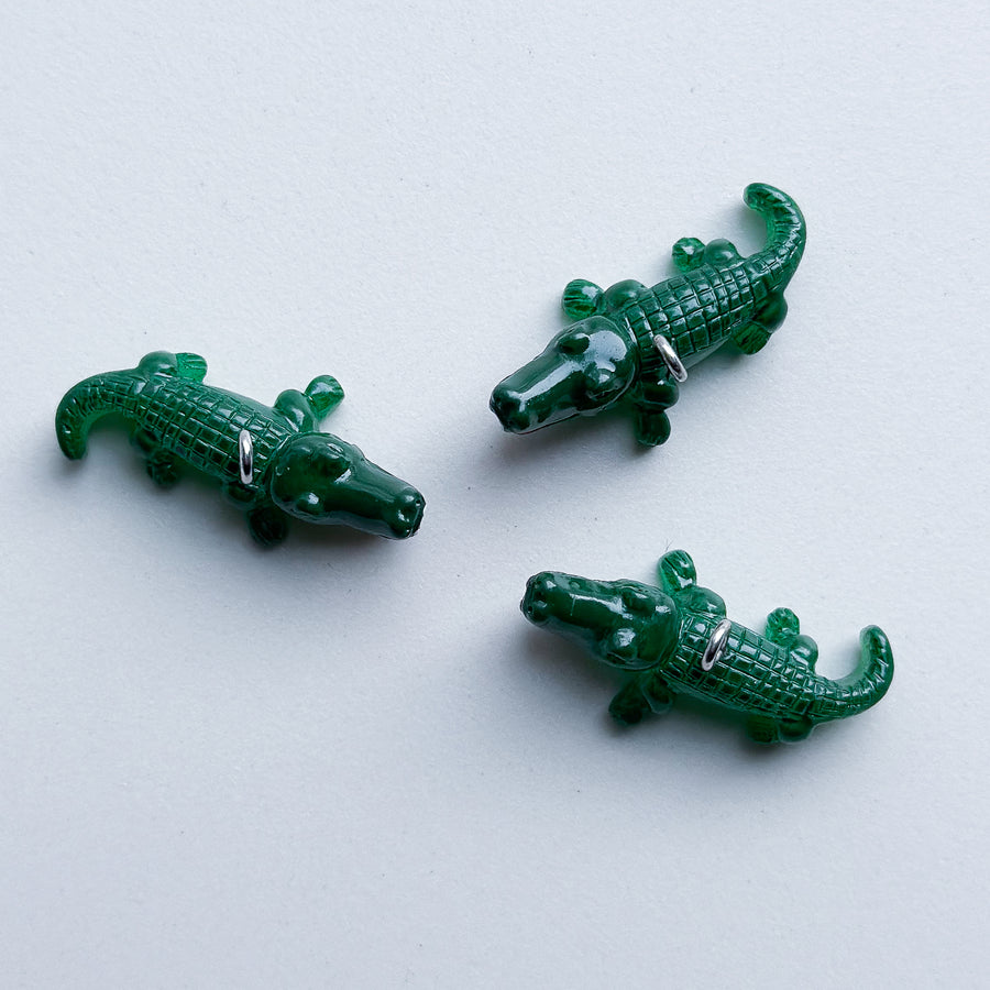 Charm Crocodile 3D