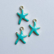 Charm Starfish - turquoise