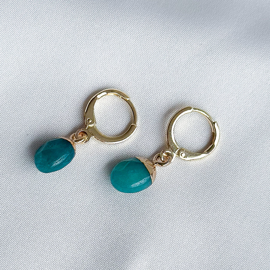 Oorbellen Amazonite