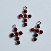 Charm Cross - red