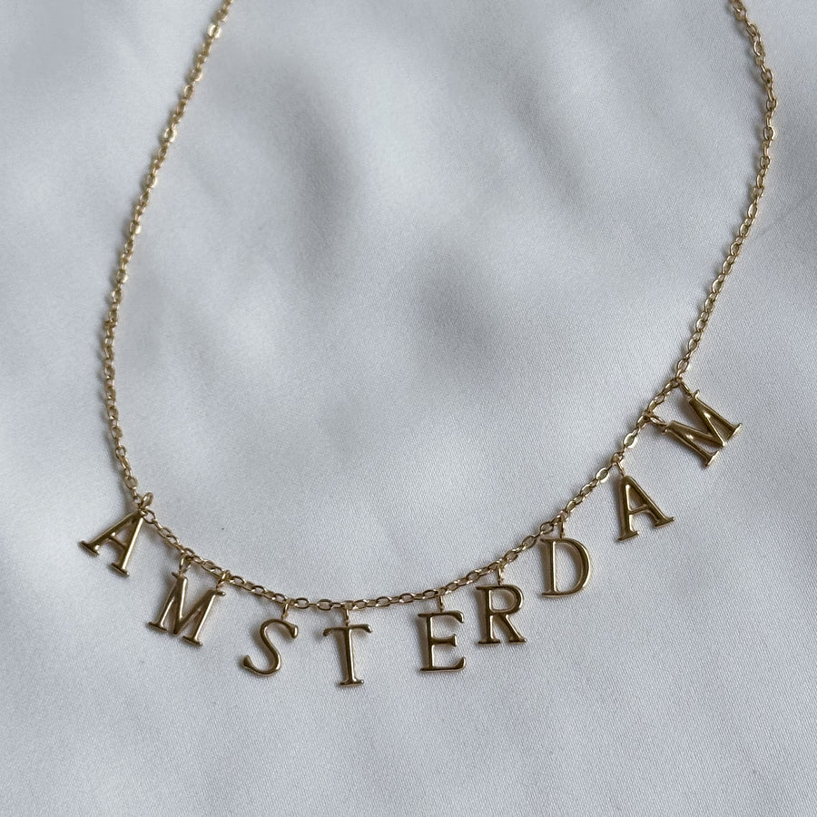 Ketting Amsterdam Collection - AMSTERDAM goud & zilver