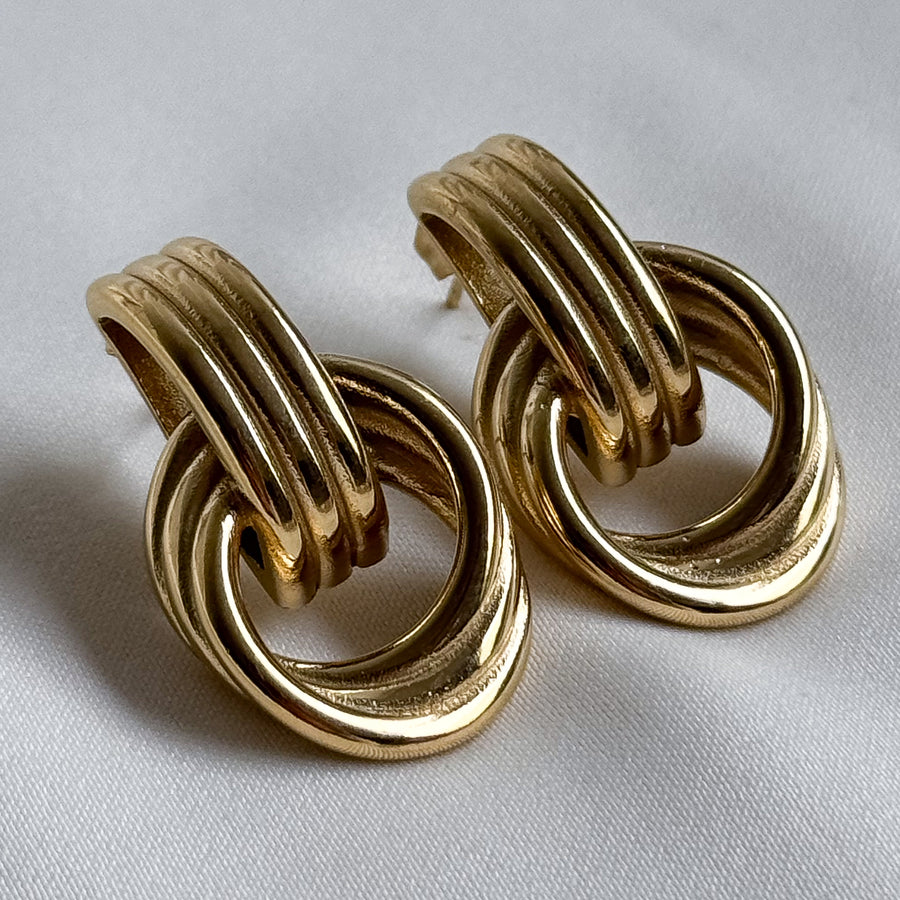 Oorbellen dubbele hoops