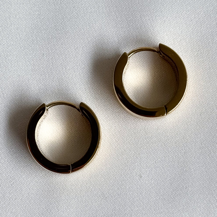 Oorbellen triple open hoops
