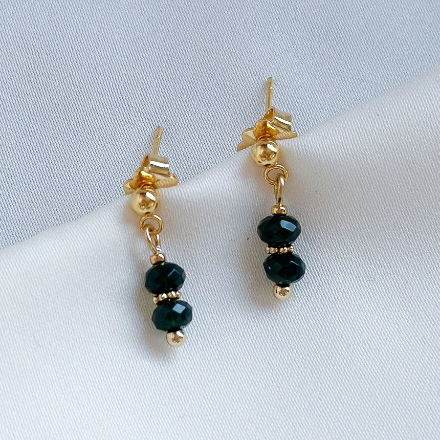 Studs natural stone - groen
