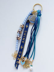 Bag charm Classy - blauw