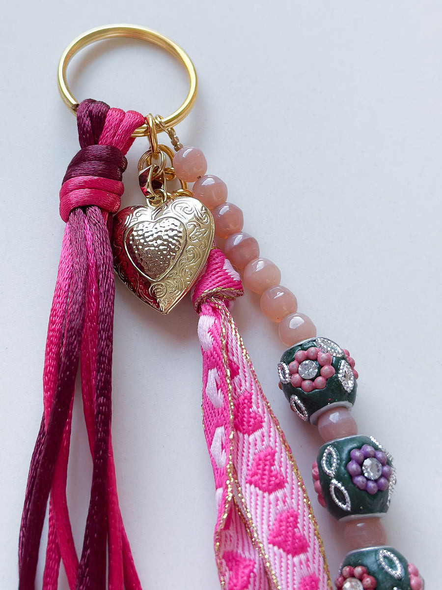 Bag charm Classy - roze