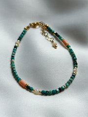 Handmade bracelet - turquoise