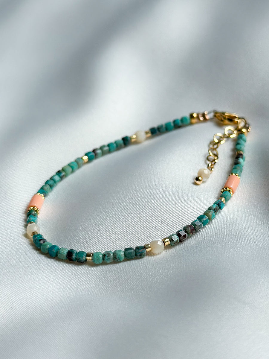 Handmade bracelet - turquoise