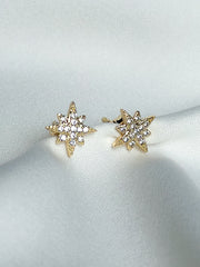 Earrings studs - star