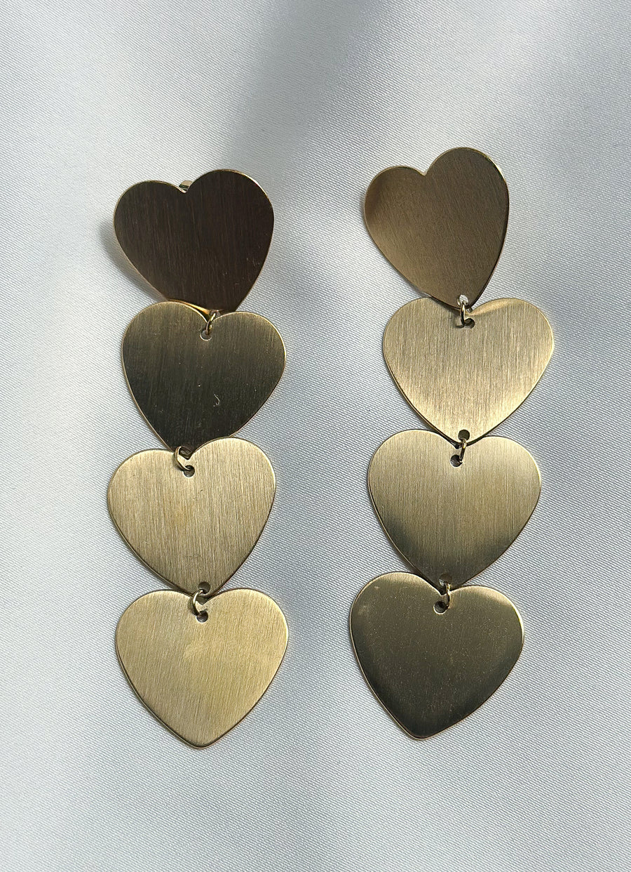 Earrings - hearts