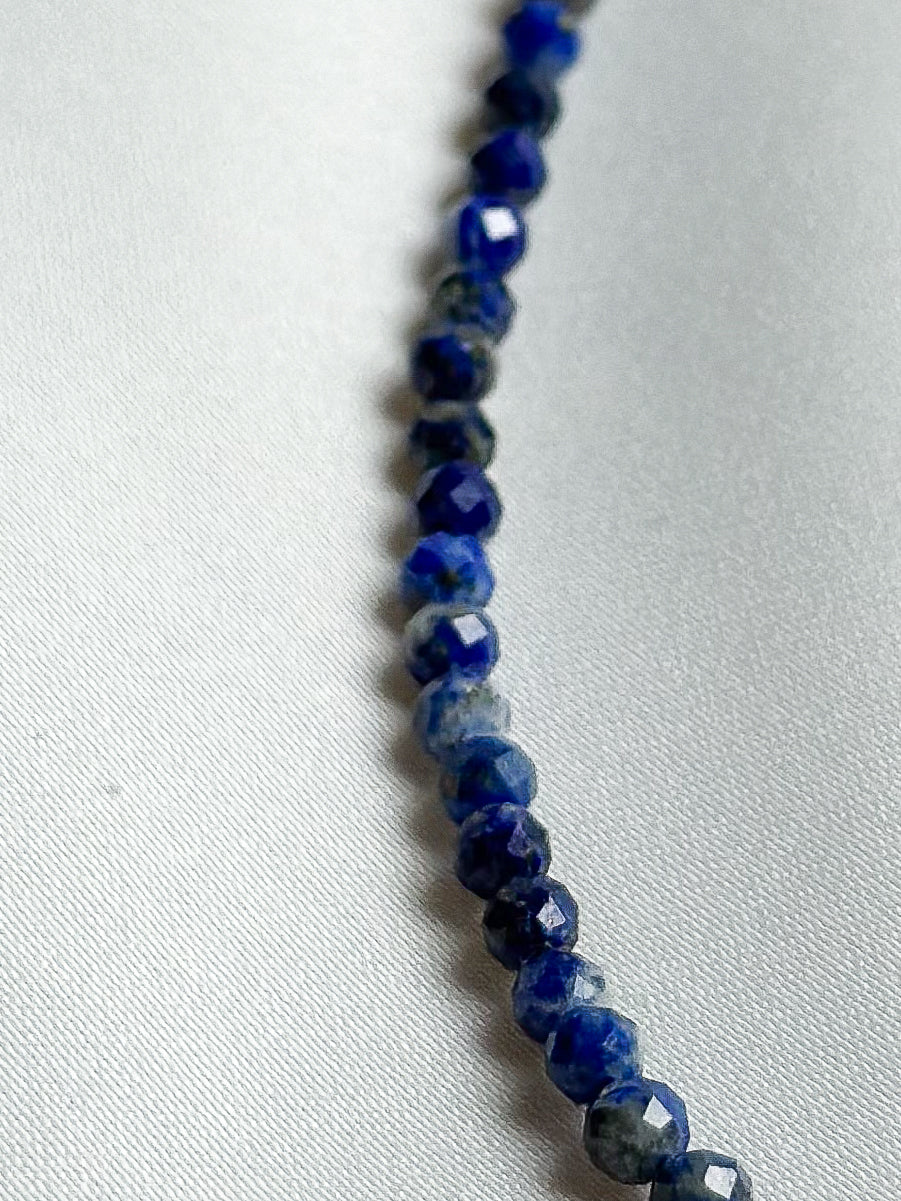 Ketting natuursteen - lapis lazuli