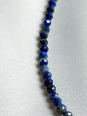 Necklace natural stone - lapis lazuli