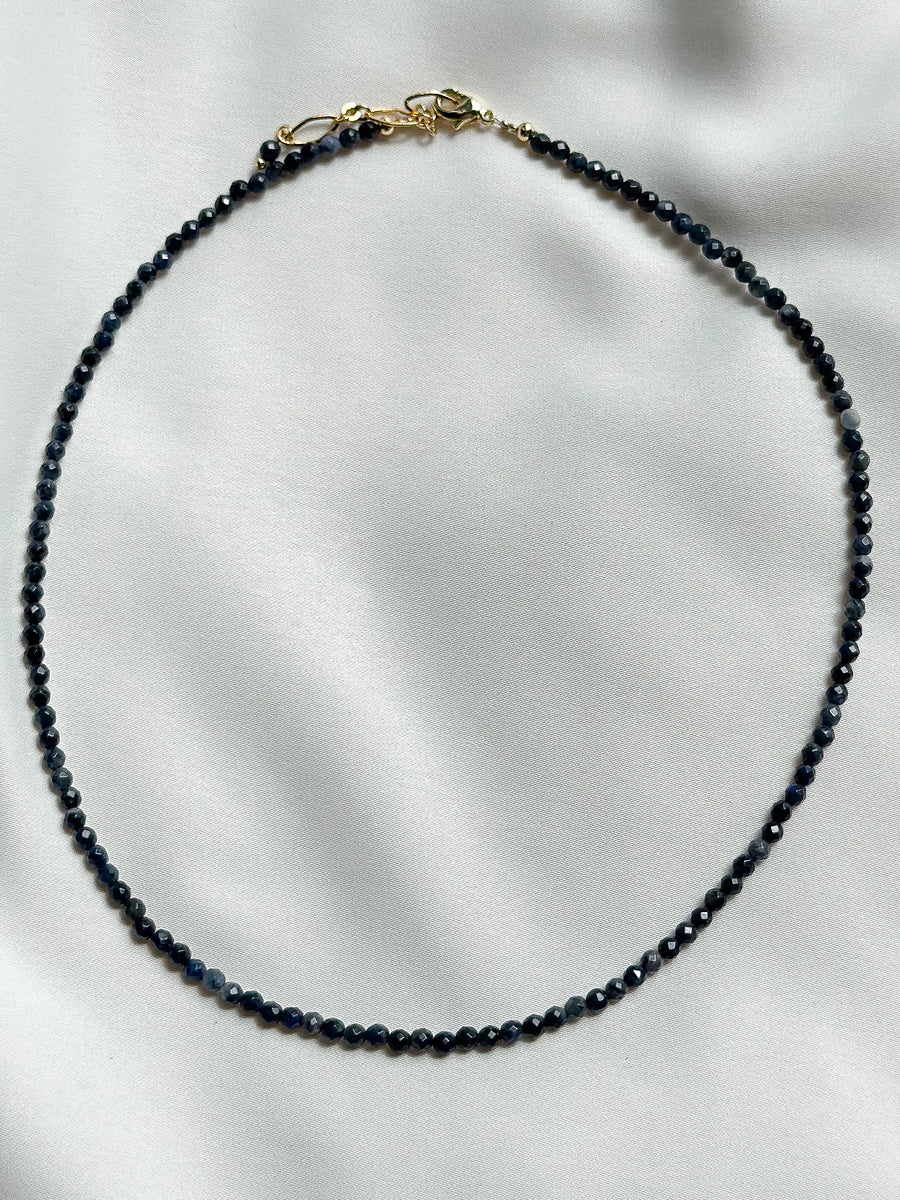 Ketting natuursteen - sodalite