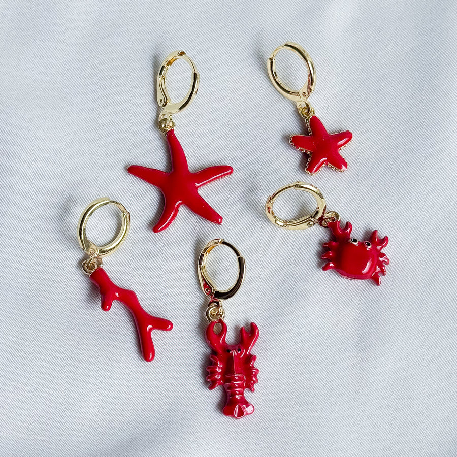 Oorbel single - Sea Collection- diversen