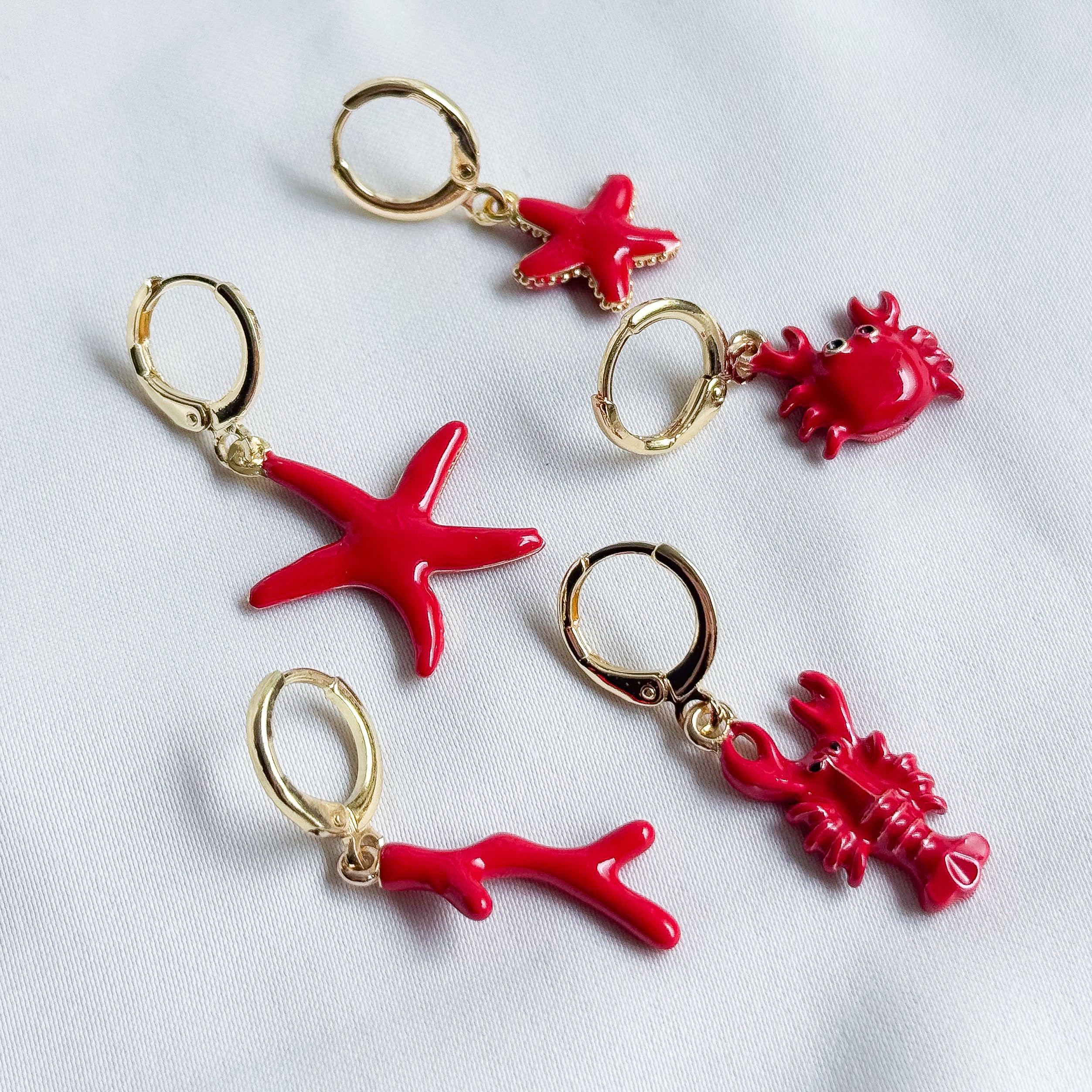 Oorbel single - Sea Collection- diversen
