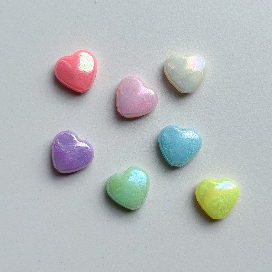 Shiny pastel heart