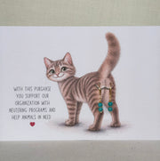 Poes - oorbel turquoise